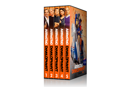 Arrested Development Season 1-5 Set Box