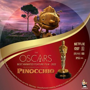 The Oscars Best Animated Feature Film Guillermo del Toro’s Pinocchio