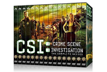 CSI Crime Scene Investigation Season 1-16 Set Box