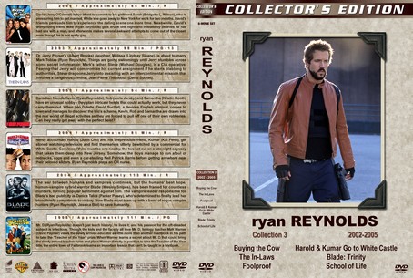Ryan Reynolds Filmography Collection 3