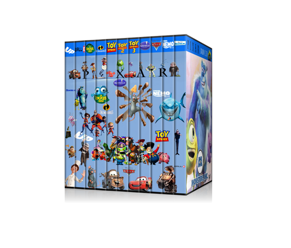 Pixar 1-11 Set Box