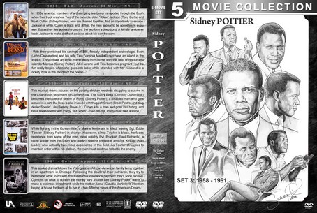 Sidney Poitier Film Collection Set 3