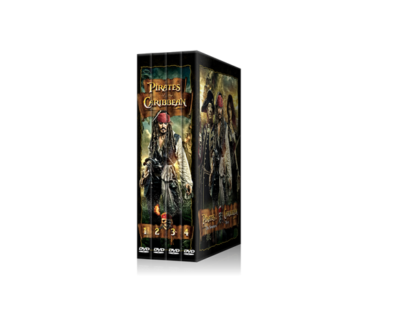 Pirates of the Caribbean 1-4 Set Box