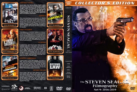 The Steven Seagal Filmography Set 9 2016