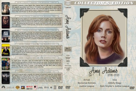 Amy Adams Filmography Set 7 2016