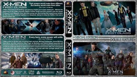 X Men First Class X Men Days of Furure Past Doubl 1-2