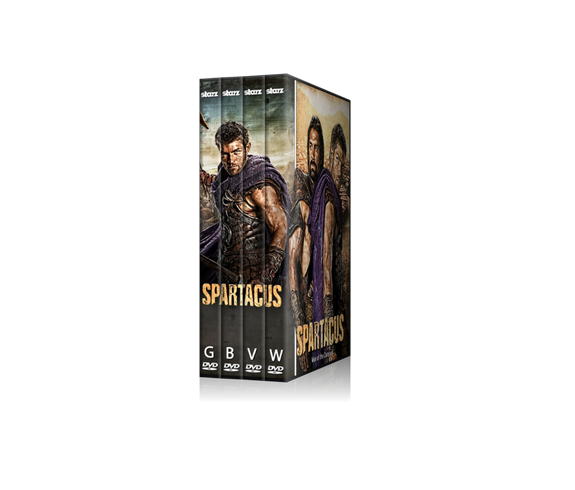 Spartacus Season 1-4 Set Box