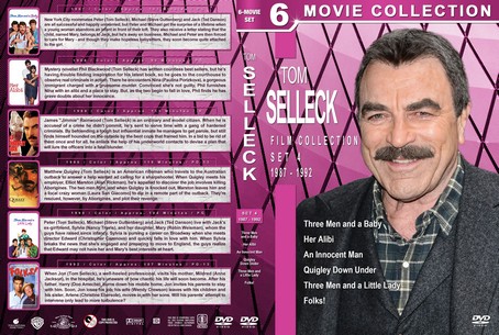 Tom Selleck Film Collection Set 4