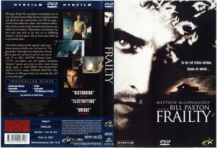 Frailty 2001