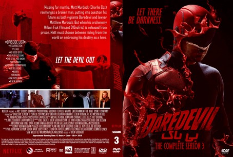 Daredevil Season 3 DVD Cover