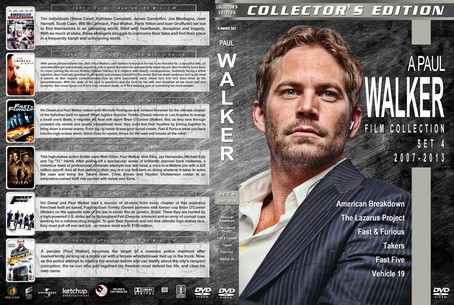 Paul Walker Filmography Collection 4