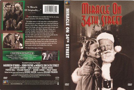 Miracle On 34TH Street 1947