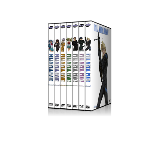 Full Metal Panic! Season 1-7 Set Box