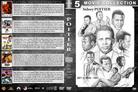Sidney Poitier Film Collection Set 2
