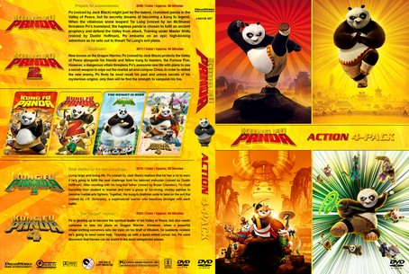 Kung Fu Panda 1-4 Collection