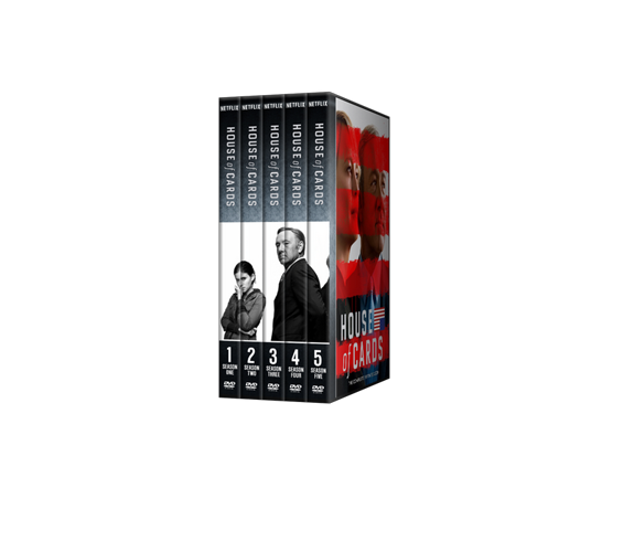 House of Cards Season 1-5 Set Box
