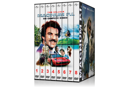 Magnum, P.I. Season 1-8 Set Box