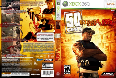 50 CENT BLOOD ON THE SAND Xbox