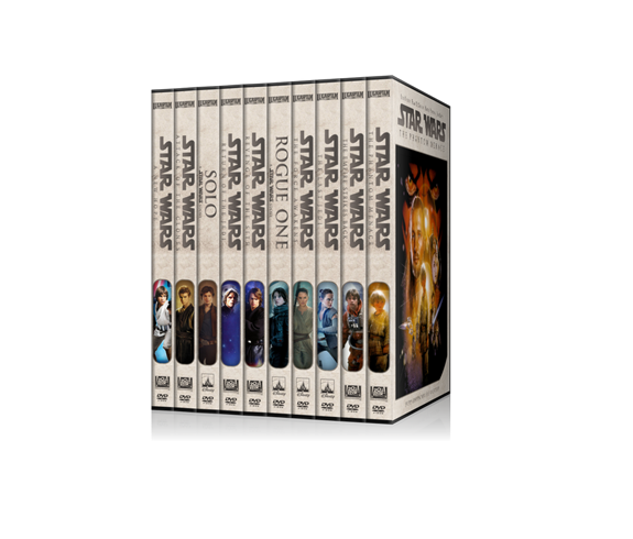 Star Wars 1-10 Set Box
