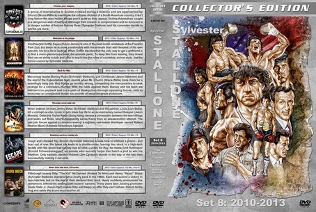 Sylvester Stallone Filmography Set 8