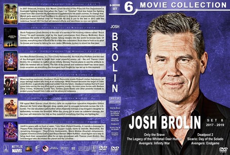Josh Brolin Film Collection Set 8