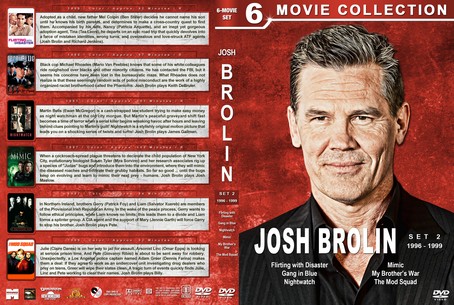 Josh Brolin Film Collection Set 2