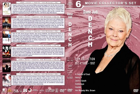 Judi Dench Filmography Set 4 1988