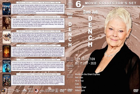 Judi Dench Filmography Set 11 2017