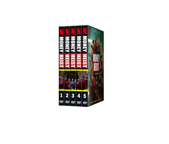 Money Heist Season 1-5 Set Box