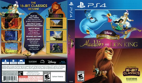 Disney Classic Games Aladdin and The Lion King