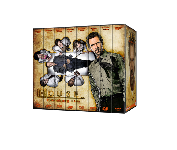 House M.D Season 1-8 Set Box