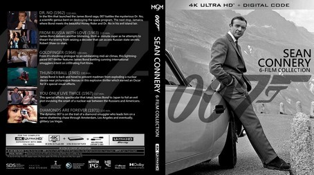 Sean Connery 6 Film Collection