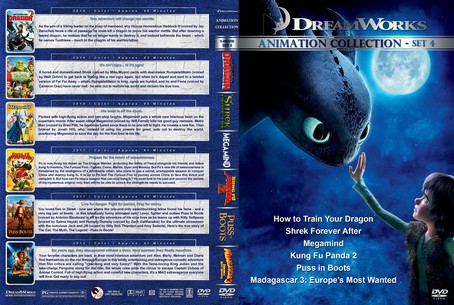 Dreamworks Animation Collection Set 4 2010