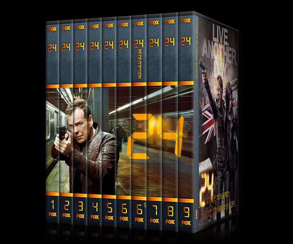 24 Season 1-9 Set Box