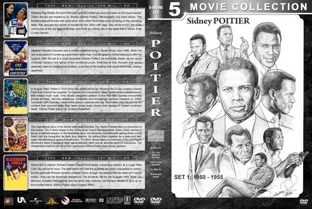 Sidney Poitier Film Collection Set 1