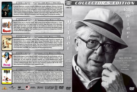 Billy Wilder Director's Collection Set 5 1970