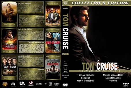 Tom Cruise Filmography Collection 5