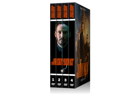 John Wick 1-4 Set Box
