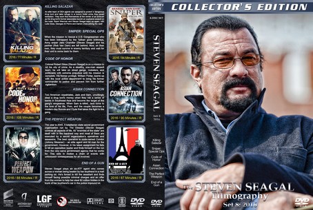 The Steven Seagal Filmography Set 8 2016