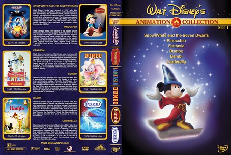 Walt Disney's Classic Animation Collection Set 1