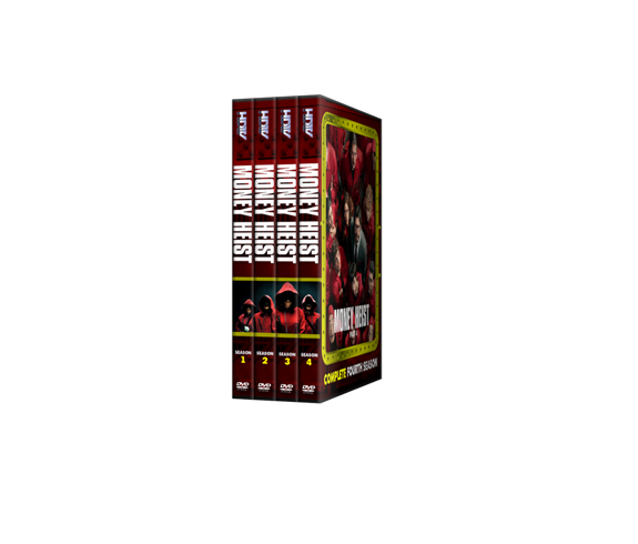 Money Heist Season 1-4 Set Box