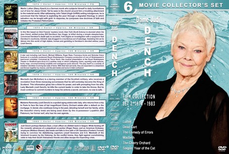 Judi Dench Filmography Set 2 1974