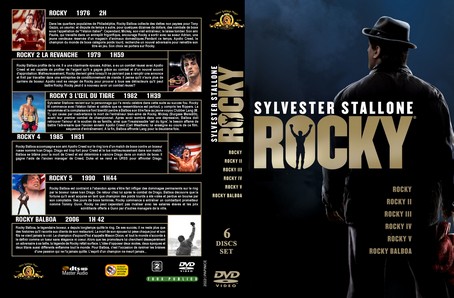 Rocky L'integrale 6 DVD Z2 (1976
