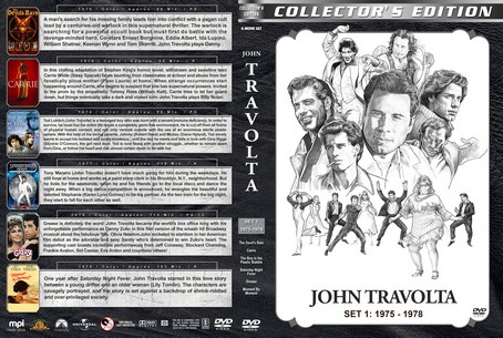 John Travolta Filmography Collection 1