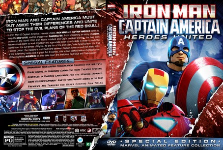Iron ManCaptain America Heroes United 2014