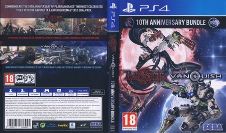 Bayonetta & Vanquish 10th Anniversary Bundle PAL