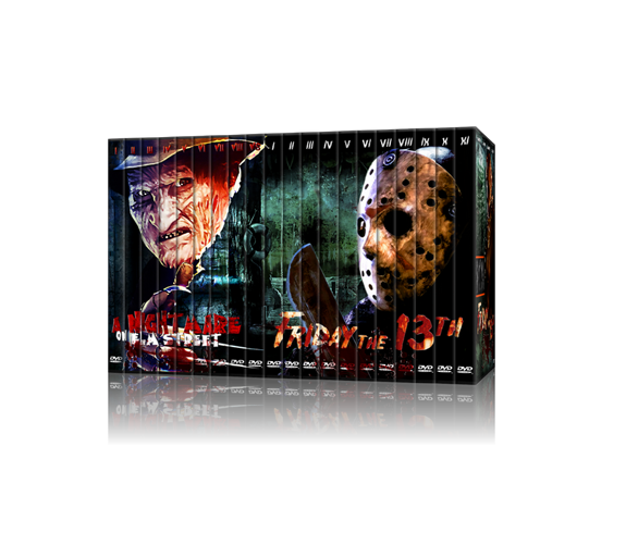 A Nightmare On Elm Street & Friday The 13th Set Box
