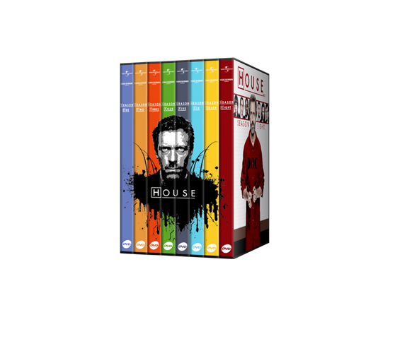 House M.D Season 1-8 Set Box