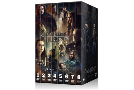 Game Of Thrones Season 1-8 Set Box