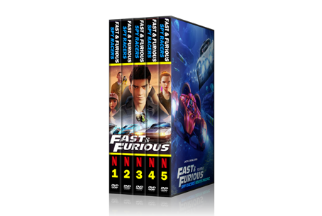 Fast & Furious Spy Racers Season 1-5 Set Box